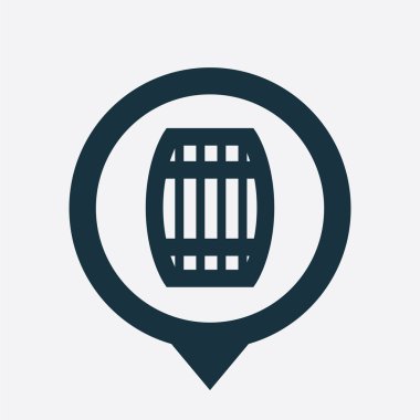 varil simge harita pin