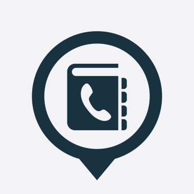 Telefon Rehberi simge harita PIN
