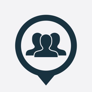 takım simge harita PIN