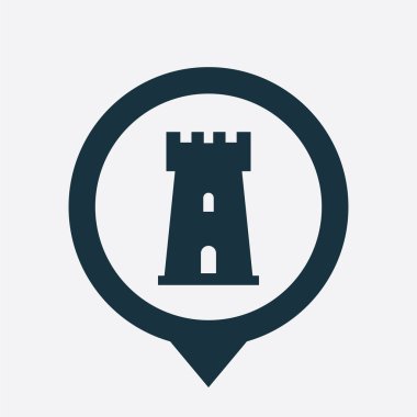 Kale simge harita PIN