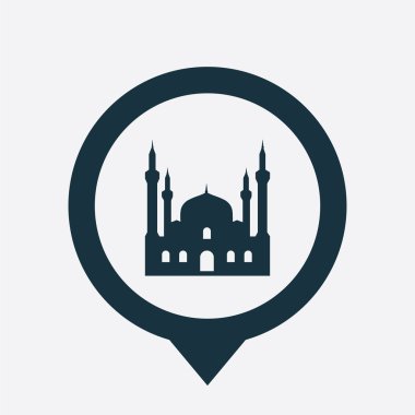 Cami simgesi harita PIN