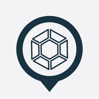 elmas simgesi harita PIN