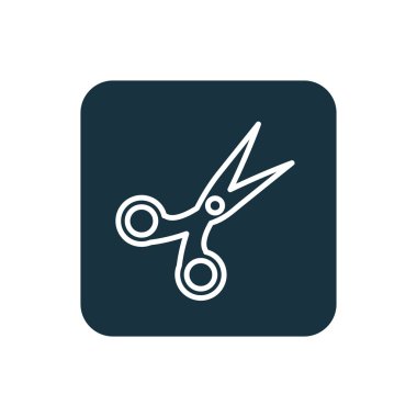 makas kutsal kişilerin resmi yuvarlak kare düğme