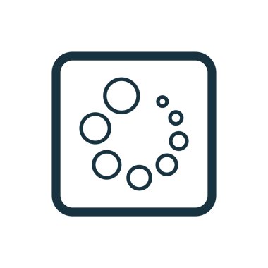 kutsal kişilerin resmi yuvarlak kare düğme yükleme