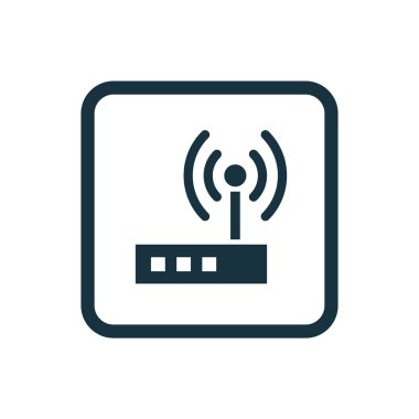 Modem kutsal kişilerin resmi yuvarlak kare düğme