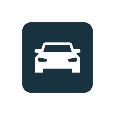 Araba kutsal kişilerin resmi yuvarlak kare düğme