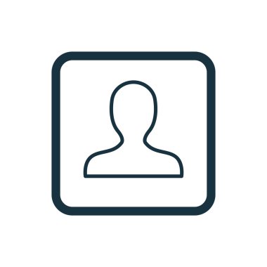 profil kutsal kişilerin resmi yuvarlak kare düğme