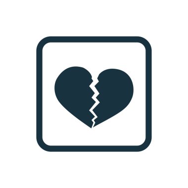 kırık kalp kutsal kişilerin resmi yuvarlak kare düğme