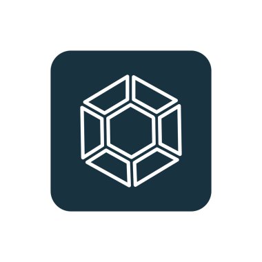 elmas kutsal kişilerin resmi yuvarlak kare düğme