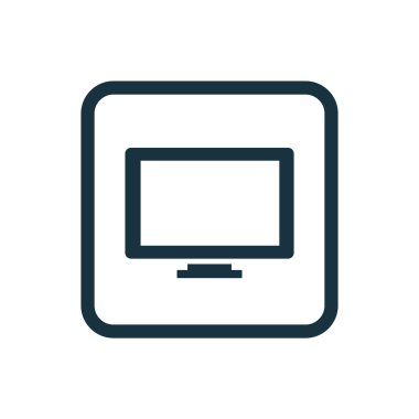 TV kutsal kişilerin resmi yuvarlak kare düğme