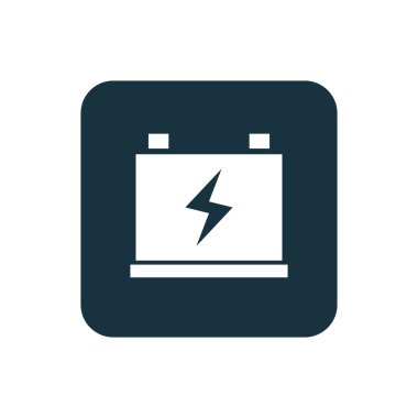 akümülatör kutsal kişilerin resmi yuvarlak kare düğme