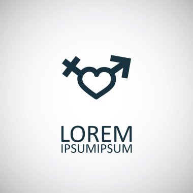 erkek kadın işareti simgesi