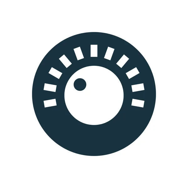 Icono de control de sonido — Vector de stock