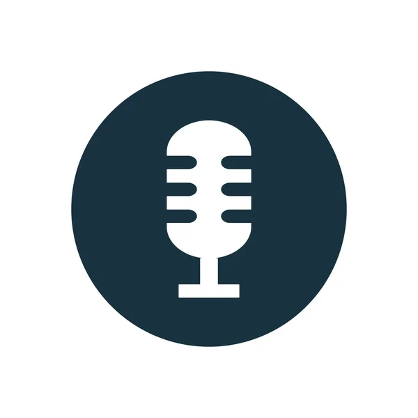 Microphone icon — Stock Vector