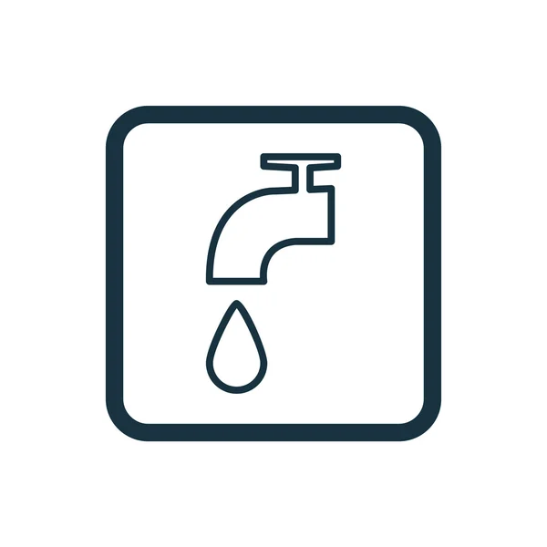 Иконка водяного крана — стоковый вектор