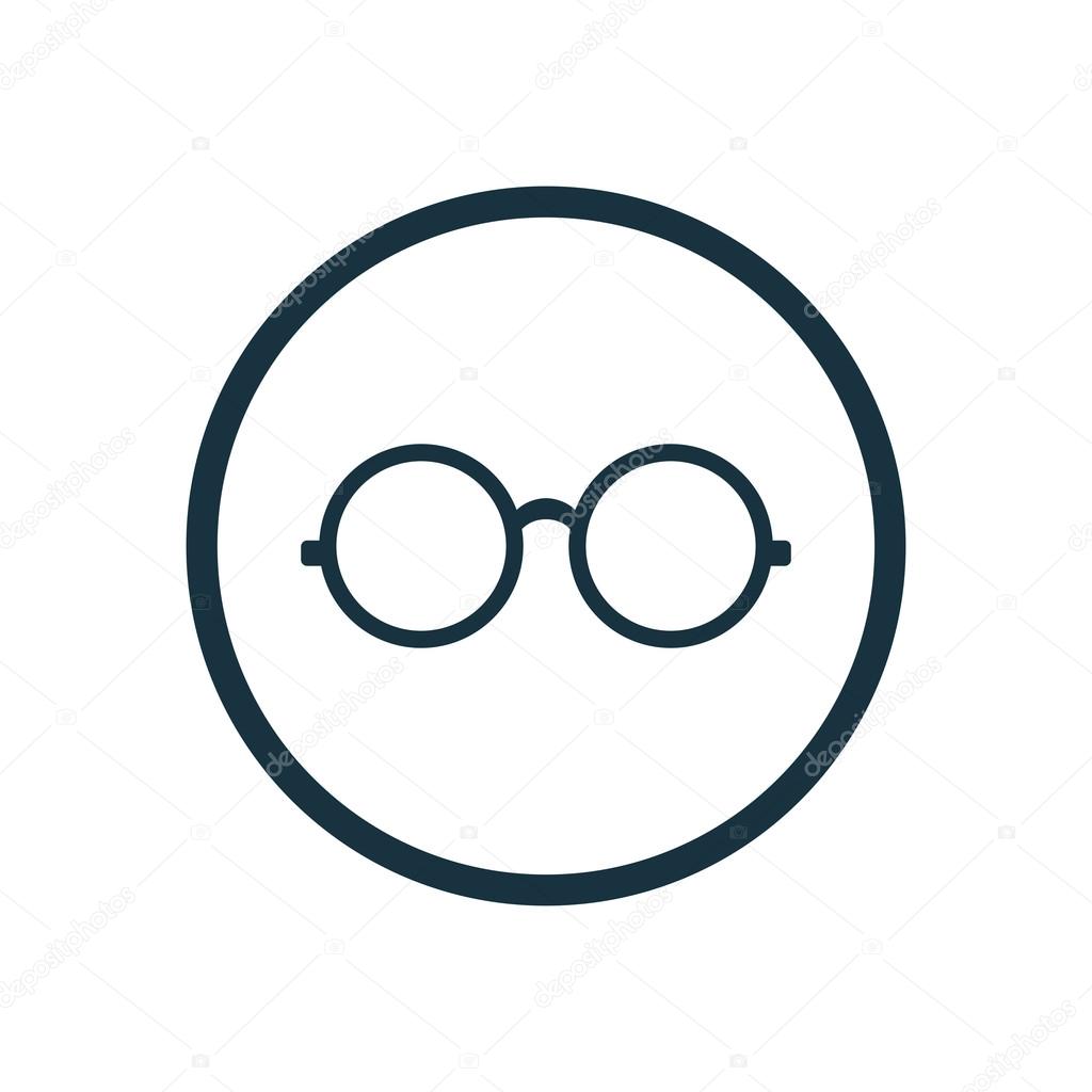 circle shape glasses