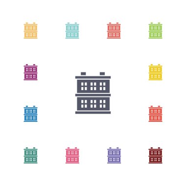 Bina düz simgeler kümesi