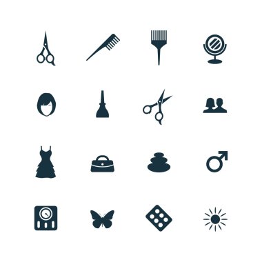 Güzellik Salonu Icons set
