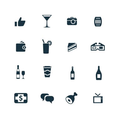 Bar Icons set