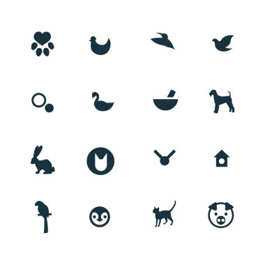 Hayvan, Evcil hayvan simgeler kümesi