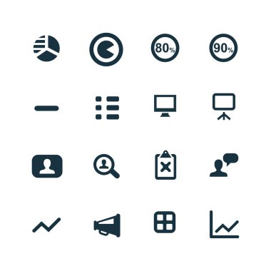 analytics, araştırma simgeler kümesi