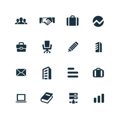 şirket Icons set