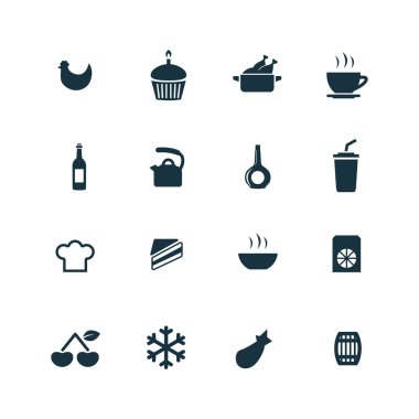 yemek simgeleri ayarlandı