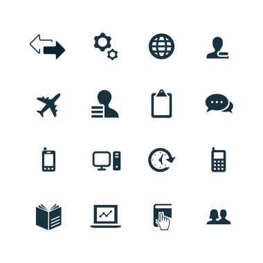 şirket Icons set