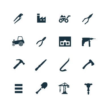 İnşaat Icons set