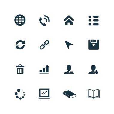 Kurumsal Icons set