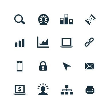 geliştirme, yumuşak Icons set