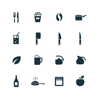 yemek simgeleri ayarlandı