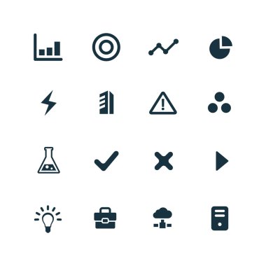 geliştirme, yumuşak Icons set