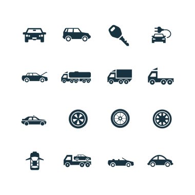 Araba Icons set