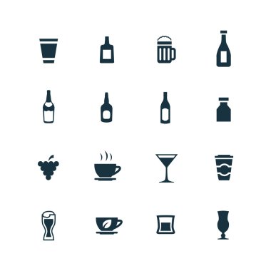 içecekler Icons set