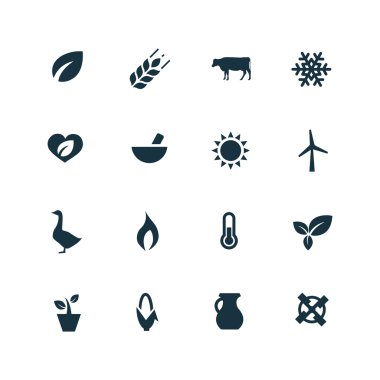 ekoloji simgeleri ayarlandı