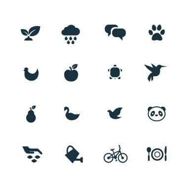 ekoloji simgeleri ayarlandı