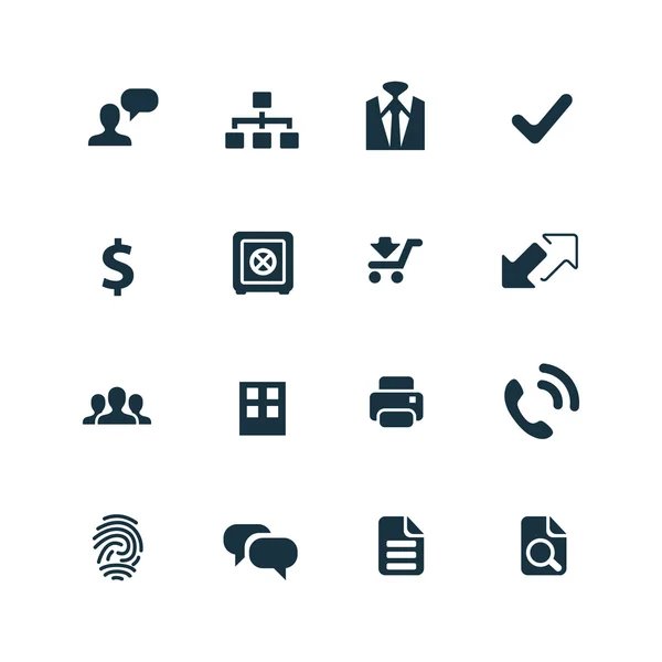 Bank icons set — Stock Vector