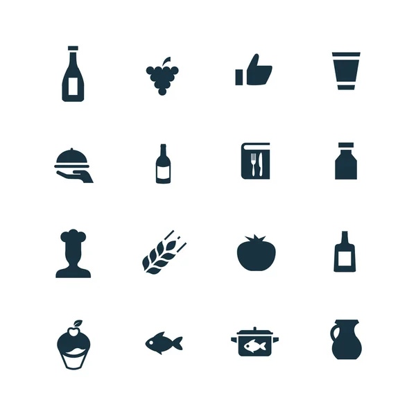 Cooking icons set — Stock Vector