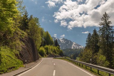 Schwaegalp yolu, Canton Appenzell Ausserrhoden, İsviçre