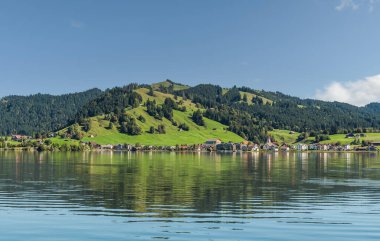 Sihlsee Gölü, Schwyz Kantonu, İsviçre