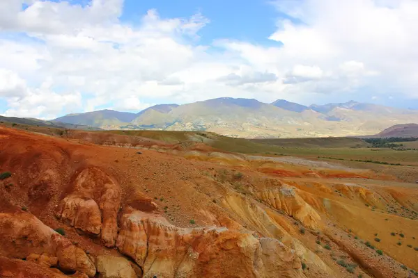 Rote Marsfelder Gorny Altai — Stockfoto