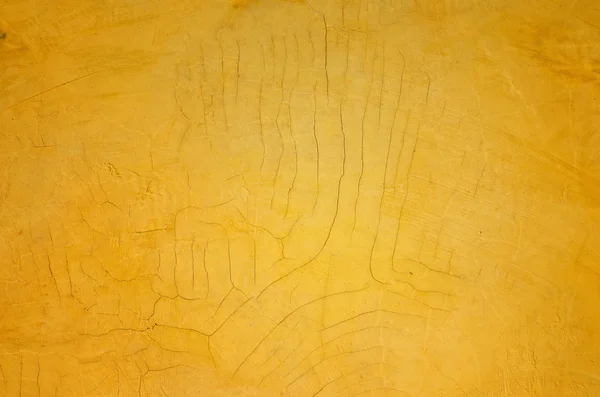 질감 배경에 대 한 노란색 grunge 벽 — 스톡 사진