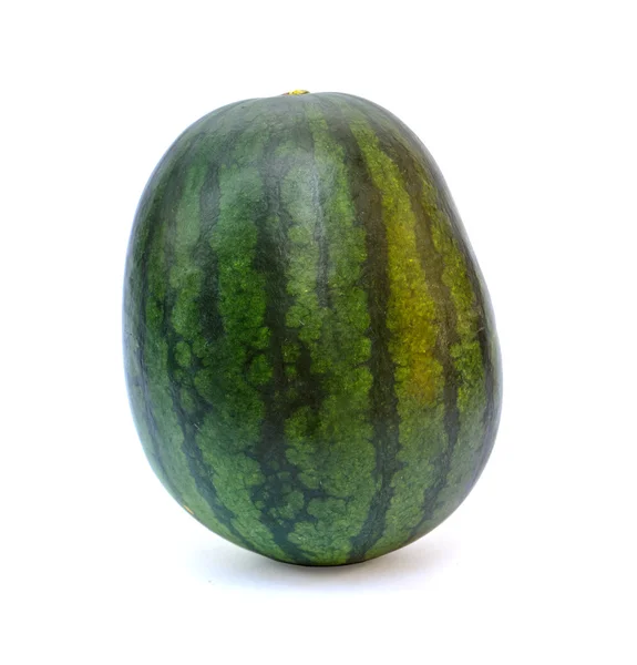 Friss zöld görögdinnye elszigetelt — Stock Fotó