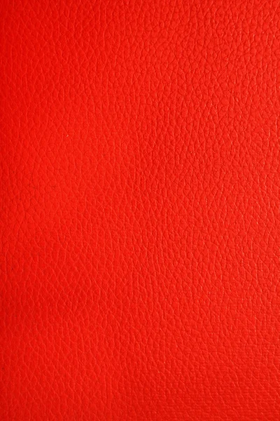 Textura de couro vermelho — Fotografia de Stock