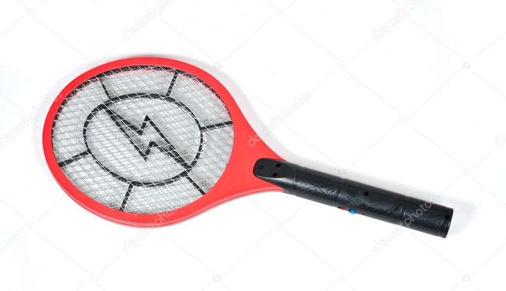 Mosquitoes killer or electronic bug zapper on white background 