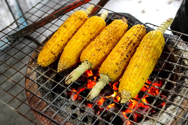 Grilled Corn — Stock Photo, Image