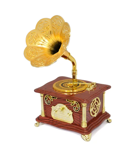 Music box on white Background — Stock Photo, Image