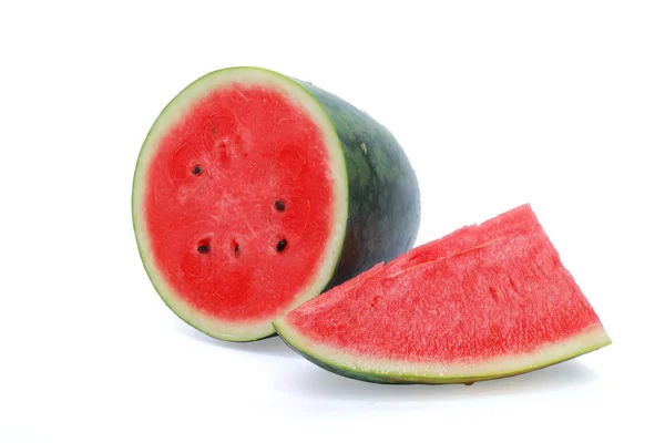 Watermelon on white background — Stock Photo, Image