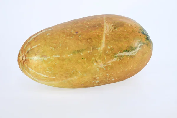 Melon kantalupa tajski na białym tle — Zdjęcie stockowe